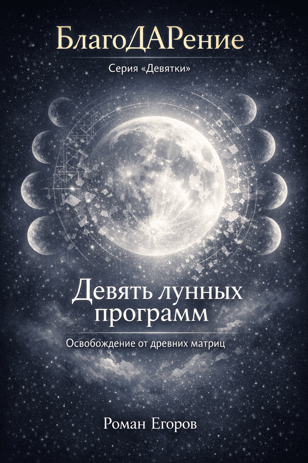 Обложка книги Девять лунных программ